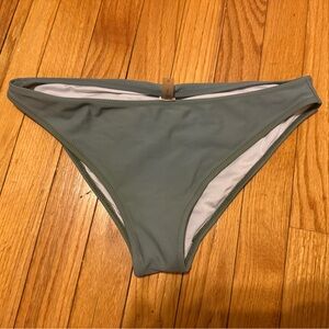 Medium olive green bikini bottom